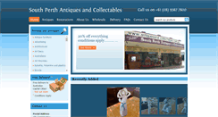 Desktop Screenshot of antiquesandcollectables.com.au